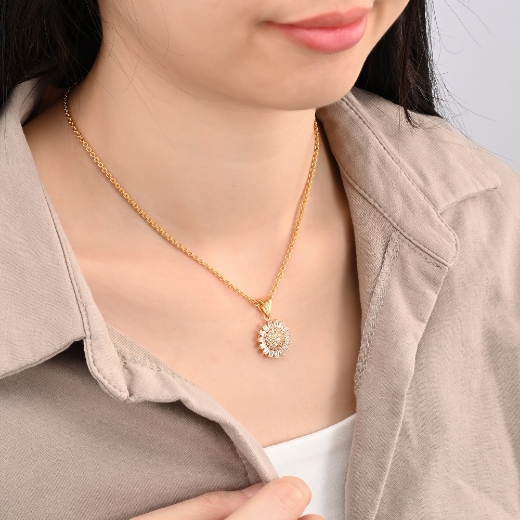 sunshine necklace for teen
