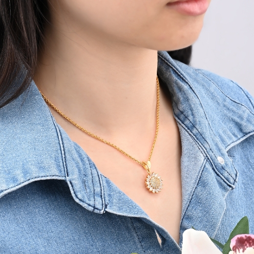 sunshine necklace for women