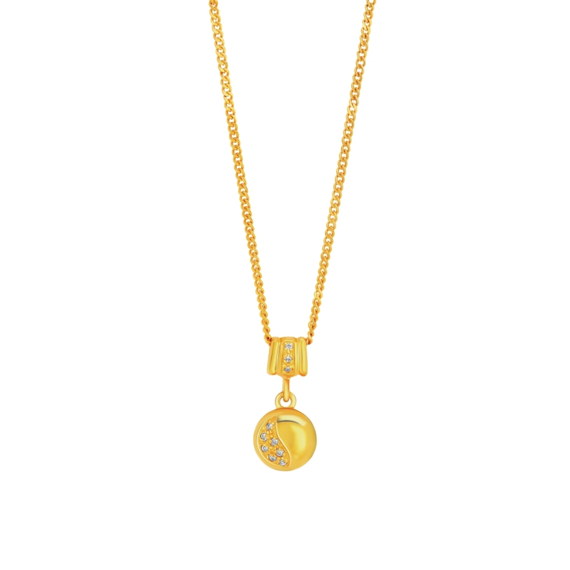 CZ Circle Necklace