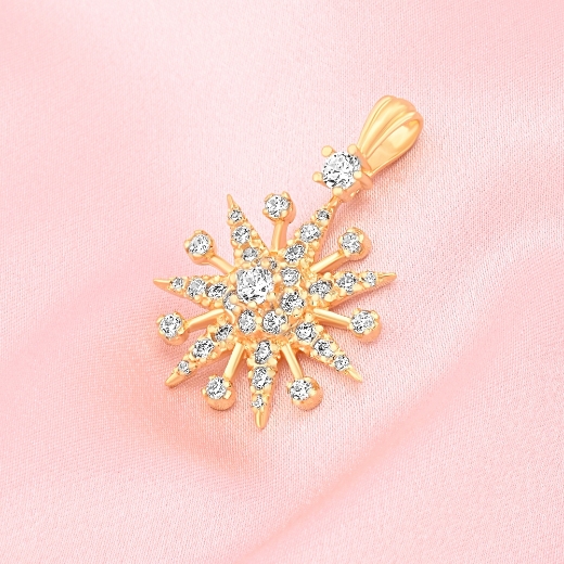 large starburst pendant