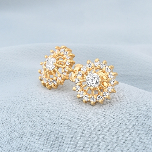 brilliant sun earrings