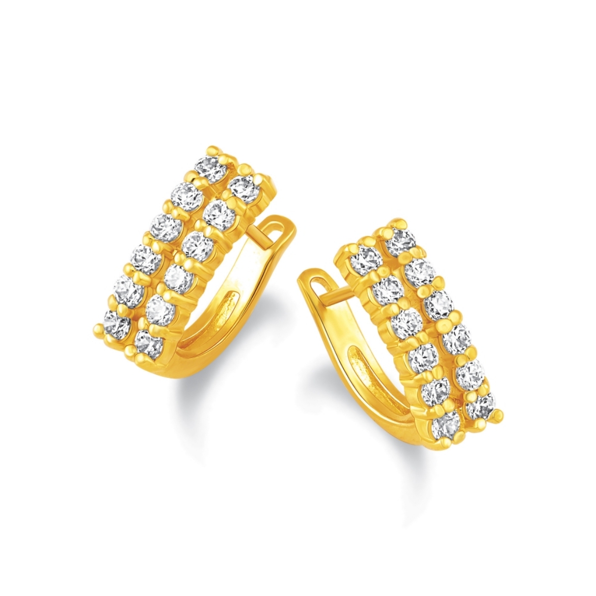 Classic Double Hoop Earrings