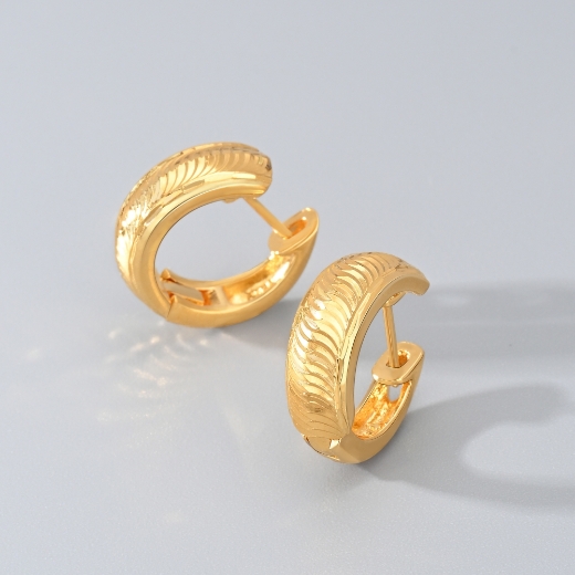 bold hoop earrings