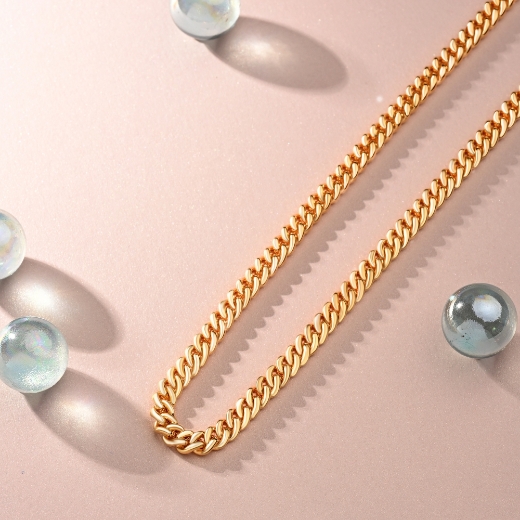 gold plated chain for men
