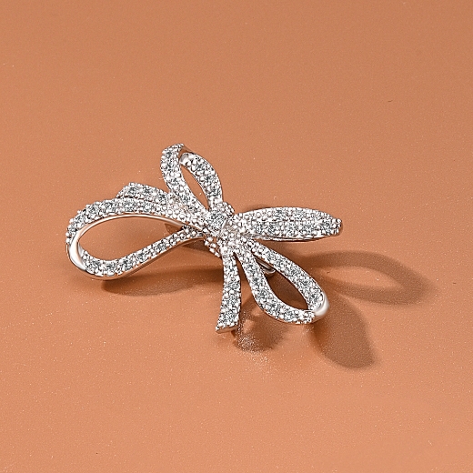 small bow brooch
