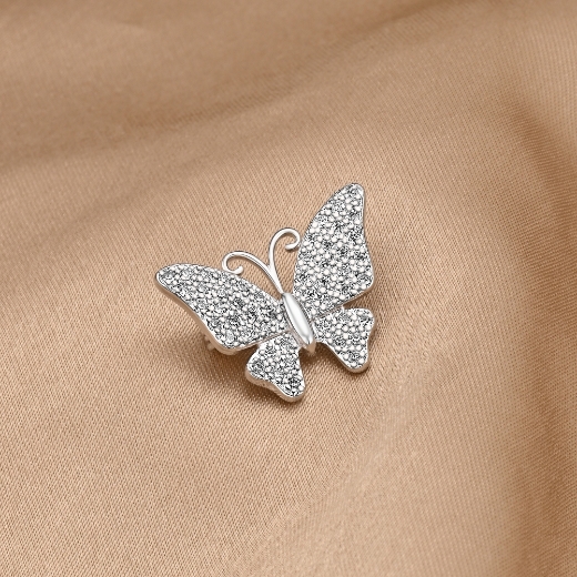 Outline Heart Brooch