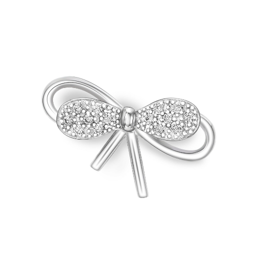 mini bow brooch
