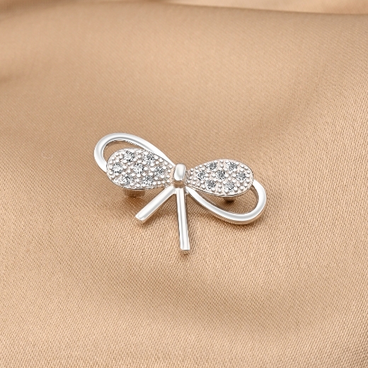 petite bow brooch