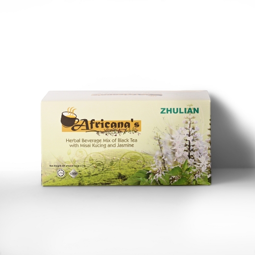 Picture of AFRICANA'S Herbal Beverage Mix of Black Tea with Misai Kucing and Jasmine
