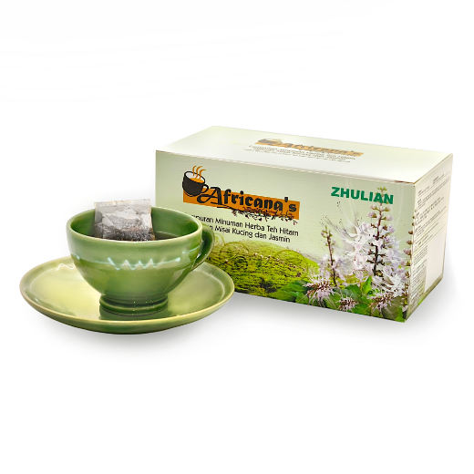 Picture of AFRICANA'S Herbal Beverage Mix of Black Tea with Misai Kucing and Jasmine