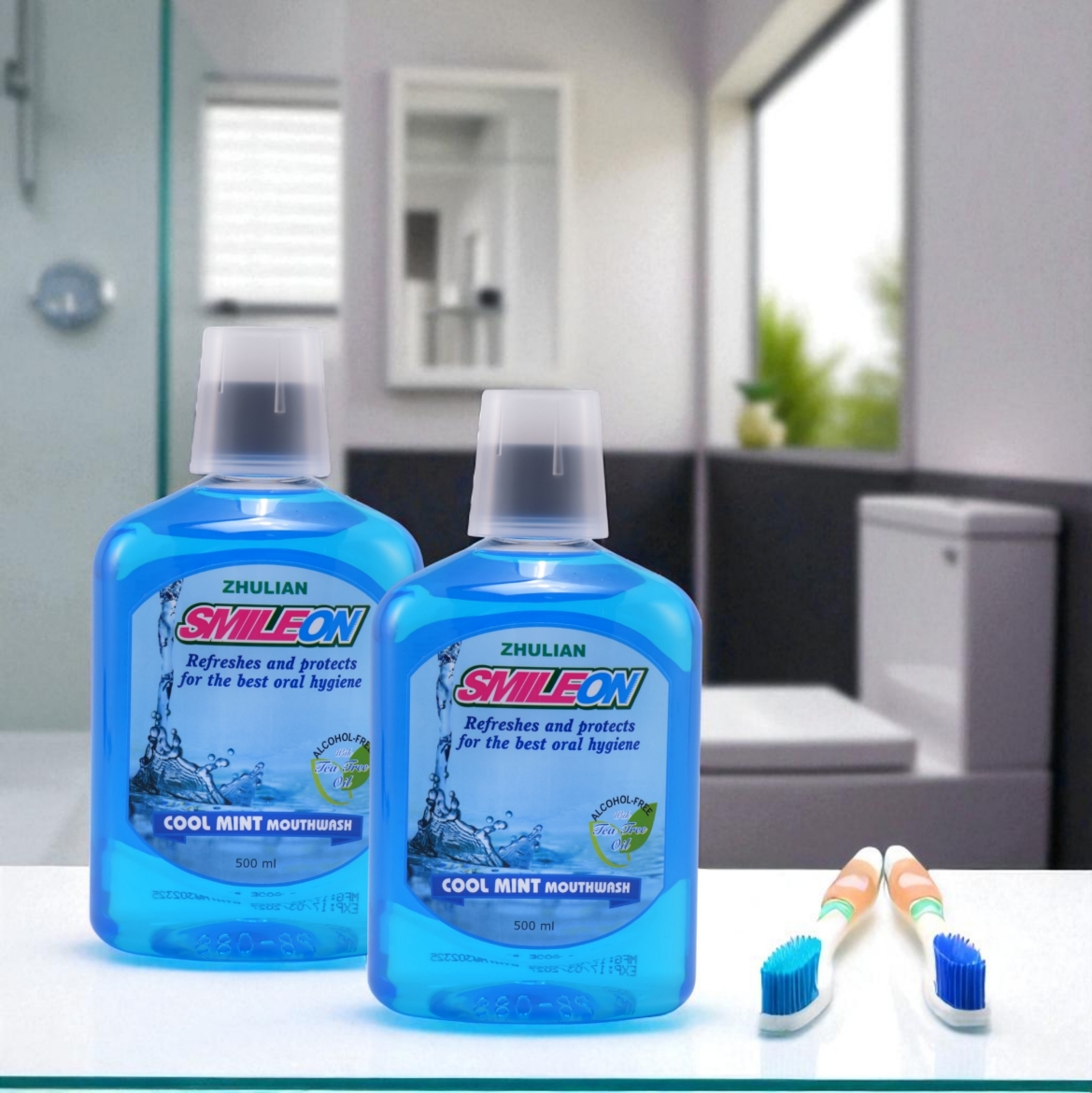 Zhulian Malaysia. SMILEON Cool Mint Mouthwash | ZHULIAN