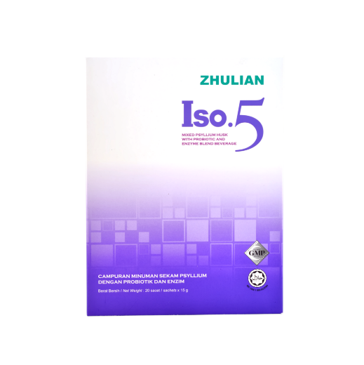 Picture of ISO.5 Mixed Psyllium Husk with Probiotic And Enzyme Blend Beverage