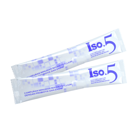 Picture of ISO.5 Mixed Psyllium Husk with Probiotic And Enzyme Blend Beverage - 20 sachets