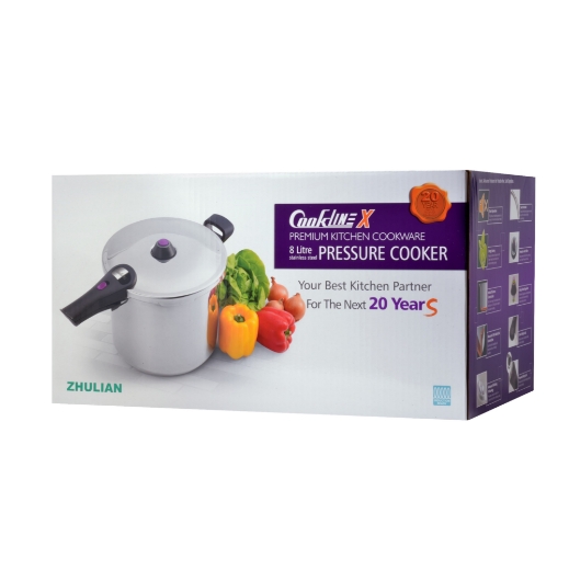 Picture of COOKLINE X Premium Kitchen Cookware 8 Litre Pressure Cooker