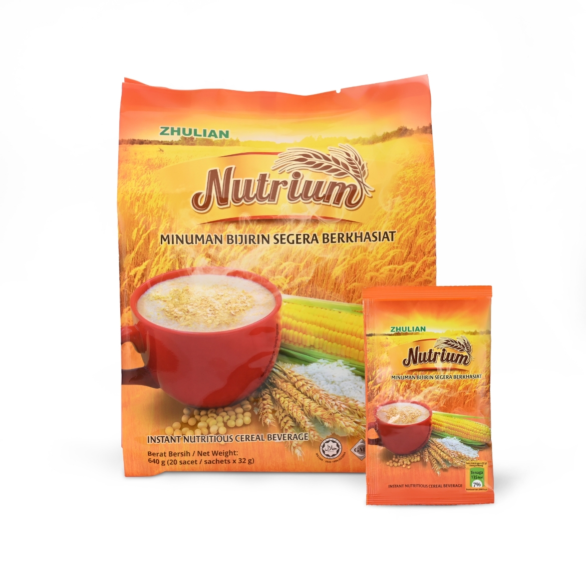Picture of NUTRIUM Instant Nutritious Cereal Beverage - 20 sachets
