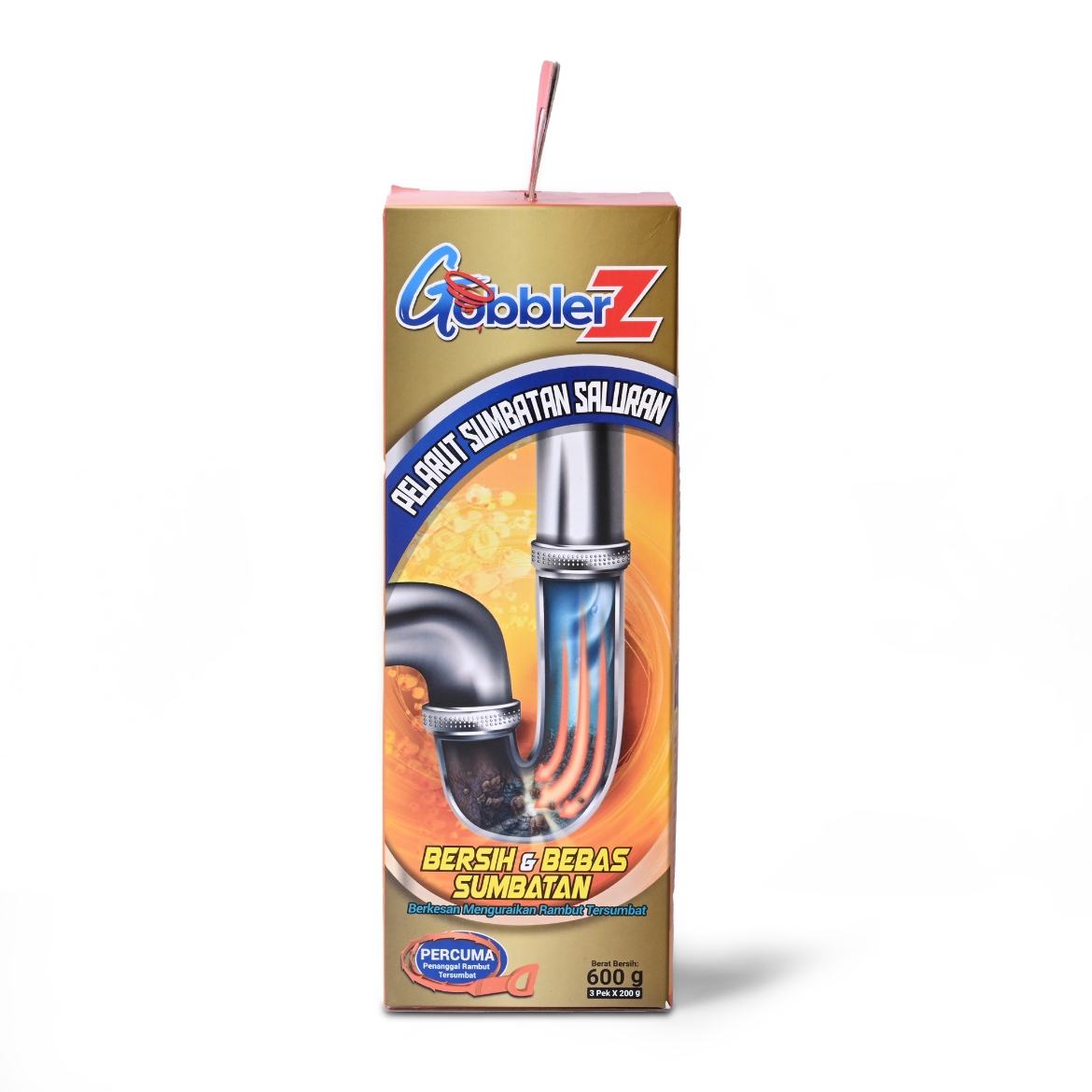 Picture of GOBBLERZ Drain Clog Dissolver - 3 packs x 200 g