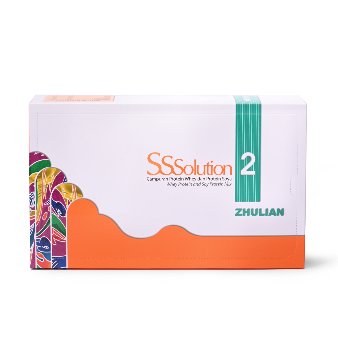 Picture of SSSOLUTION 2 Whey Protein and Soy Protein Mix - 28 sachets