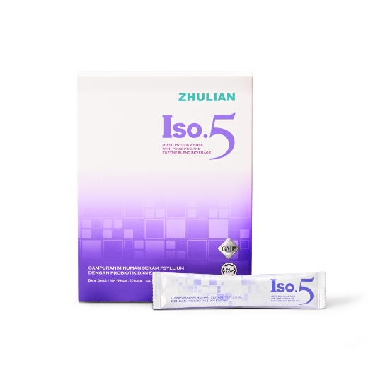 Picture of ISO.5 Mixed Psyllium Husk with Probiotic And Enzyme Blend Beverage - 20 sachets