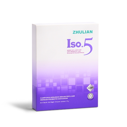 Picture of ISO.5 Mixed Psyllium Husk with Probiotic And Enzyme Blend Beverage - 20 sachets