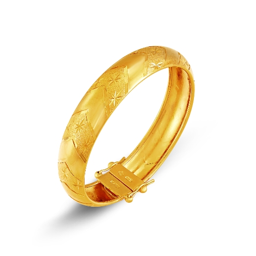 Starburst Bangle Bracelet