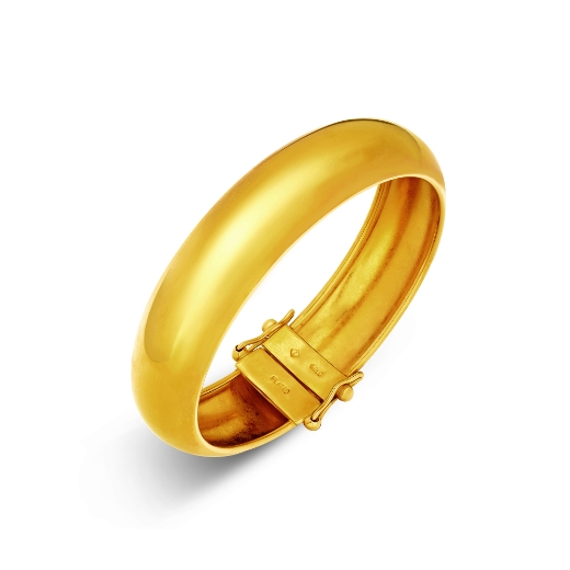 Classic Thick Gold Plated Bangle