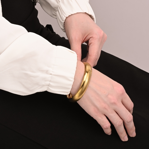 thick classic bangle for women