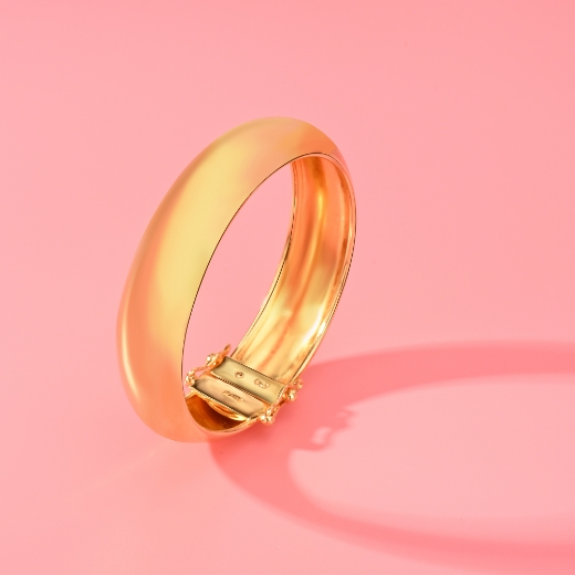 Thick Gold Plated Bangle