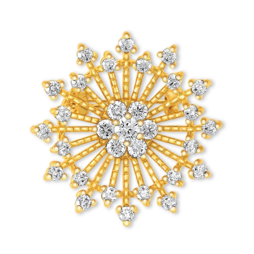 Petite Sunburst Brooch