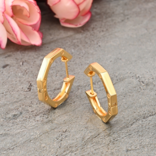 hardware Hoop Earrings