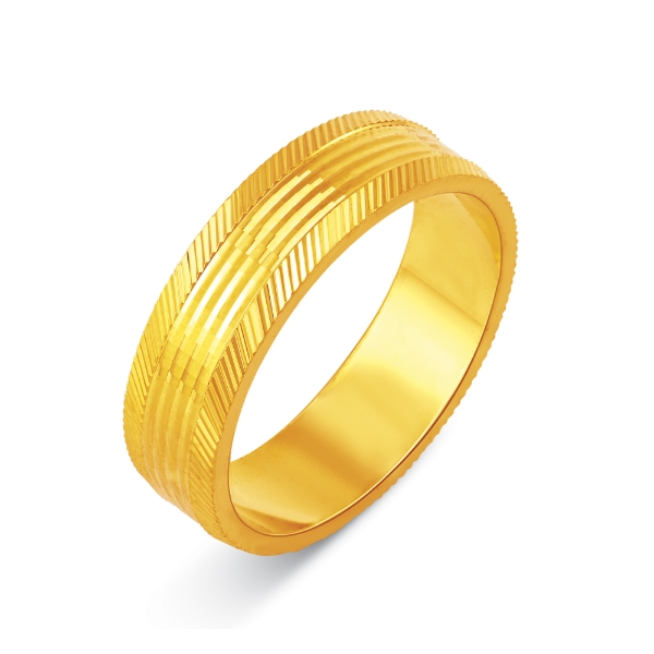 Show details for Wide Classic Ring Band Gold Plated Wide Classic Ring