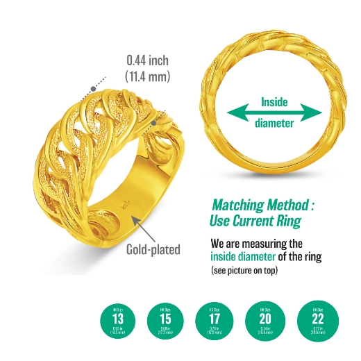 mix double link ring measurement