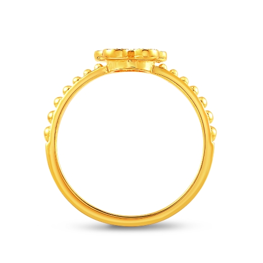 flower ring milgrain