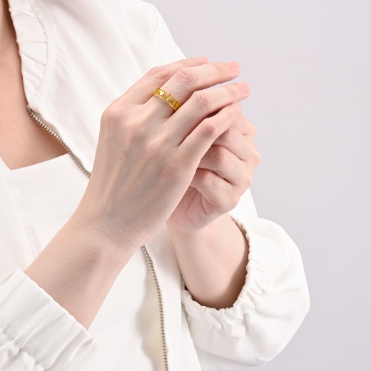 open heart band for women