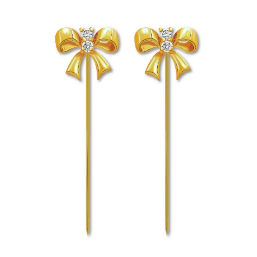 Bow Hijab Scarf Pins