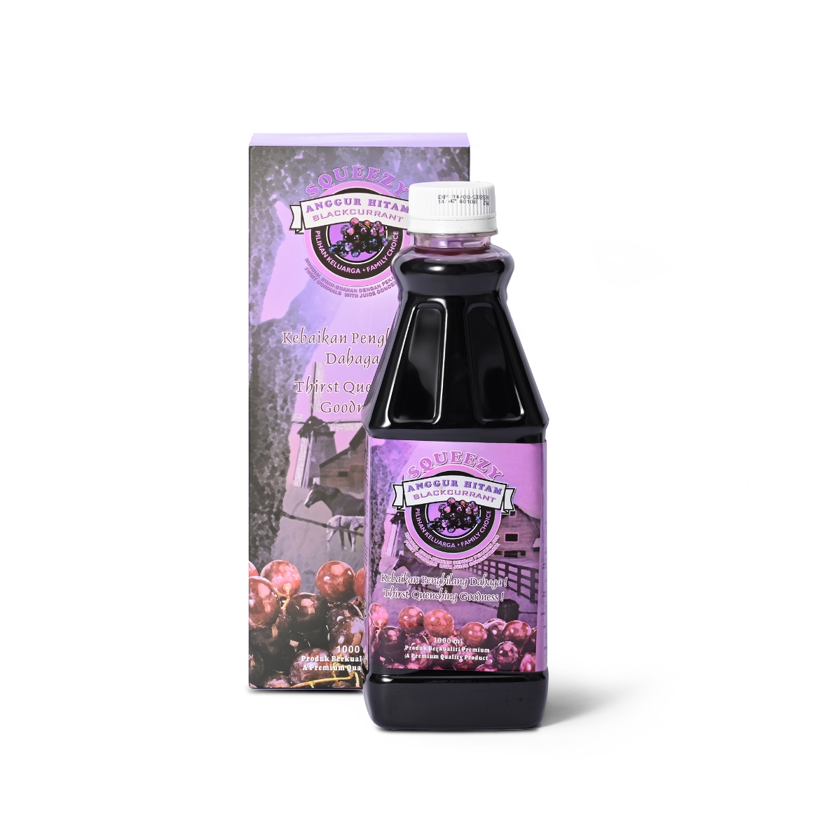 Picture of SQUEEZY Blackcurrant Cordial with Juice Concentrate