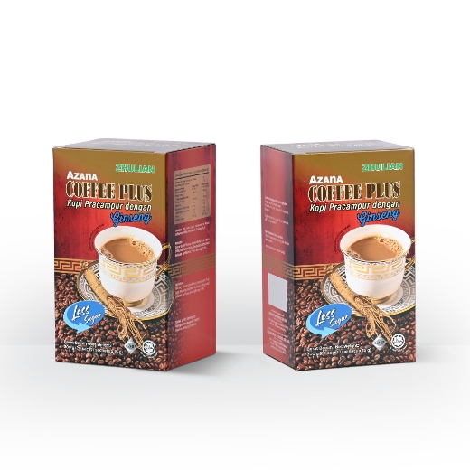 less sugar premix coffee with ginseng