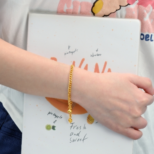 Simple Curb Bracelet for girls