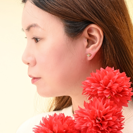 Floral Stud Earrings for women