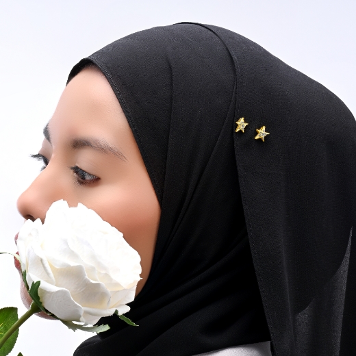 star hijab pin for women