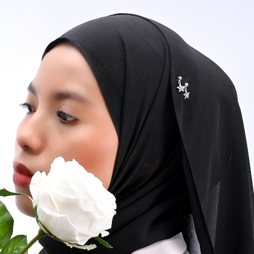 star hijab pin for women