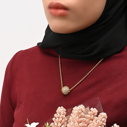 large sphere pendant for women