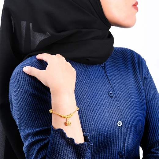 bead crown bracelet for women