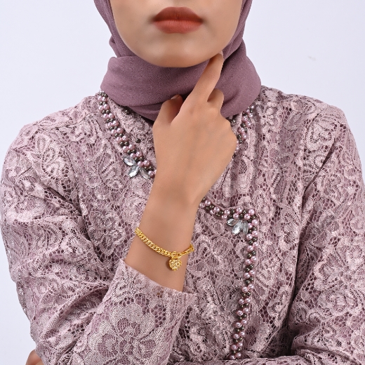 heart mix chain bracelet for teen