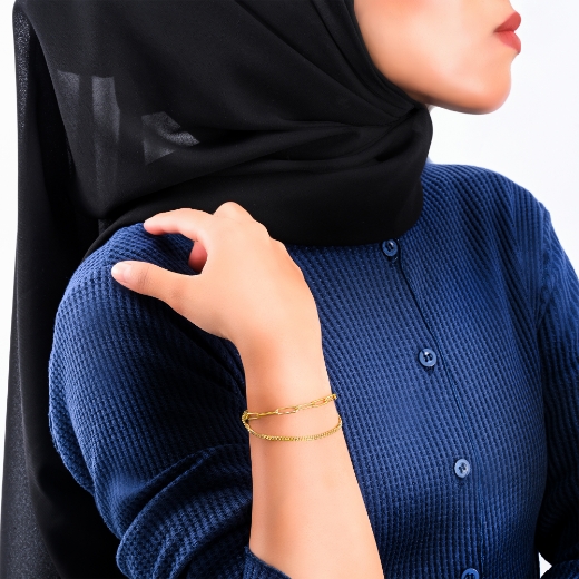 Double Chain Bracelet for women