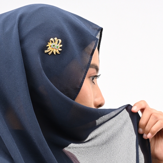 Petite Flower Corsage Brooch for women