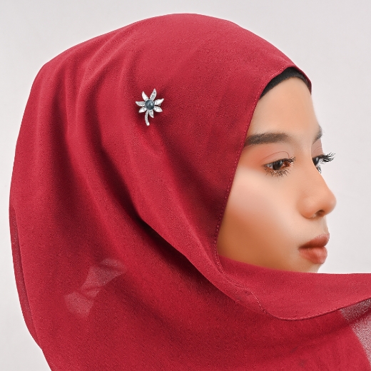 mini flower brooch for women