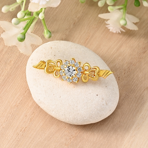 vintage flower brooch