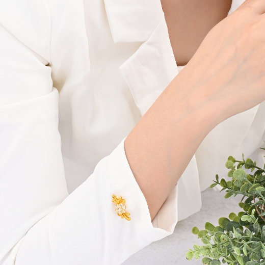 vintage flower corsage brooch for women