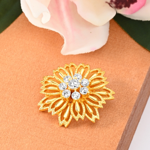 big petals flower brooch