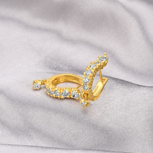 single hoop earrings